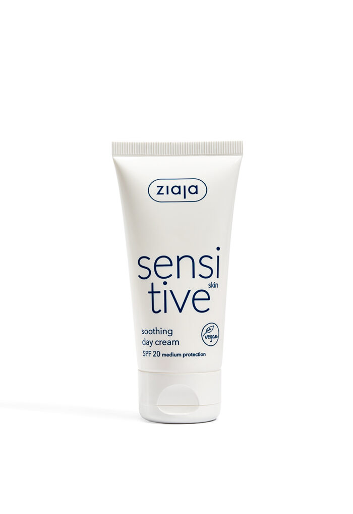 Ziaja - Tagescreme für empfindliche Haut mit LSF 20, 50ml