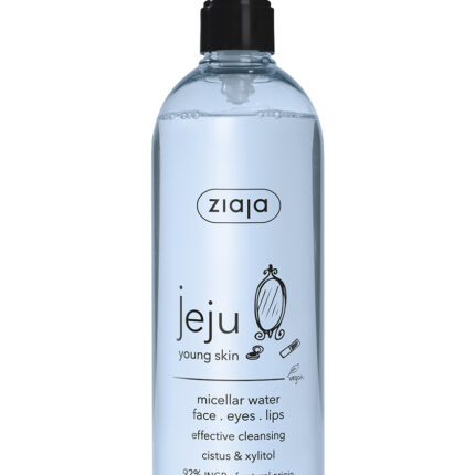 Ziaja - Jeju junge Haut Mizellenwasser, 390ml