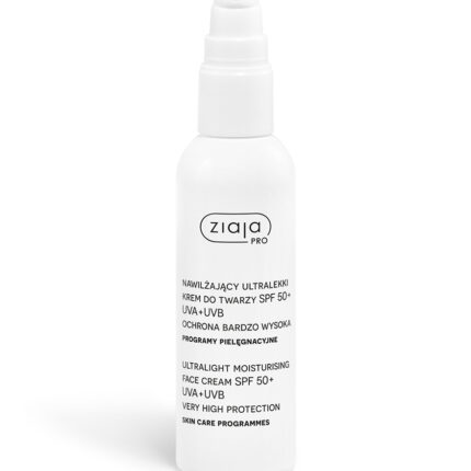 Ziaja Pro - Skin Care Ultraleichte Feuchtigkeits-Gesichtscreme SPF 50+ 90ml